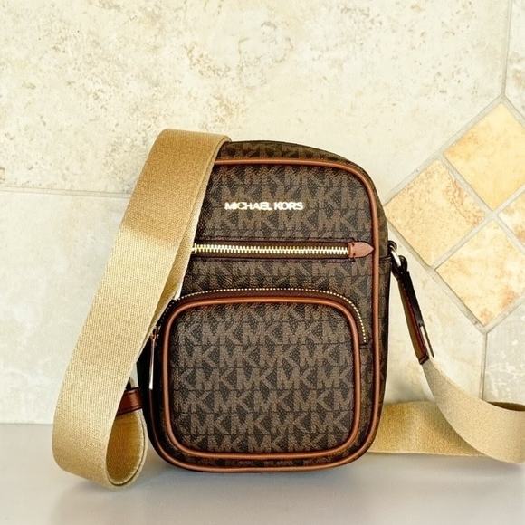 MICHAEL Michael Kors Other - MICHAEL Michael Kors Brown and Tan Messenger Bag